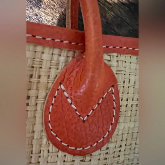 J. MCLAUGHLIN | ladies small, grasscloth purse - Picture 6 of 16